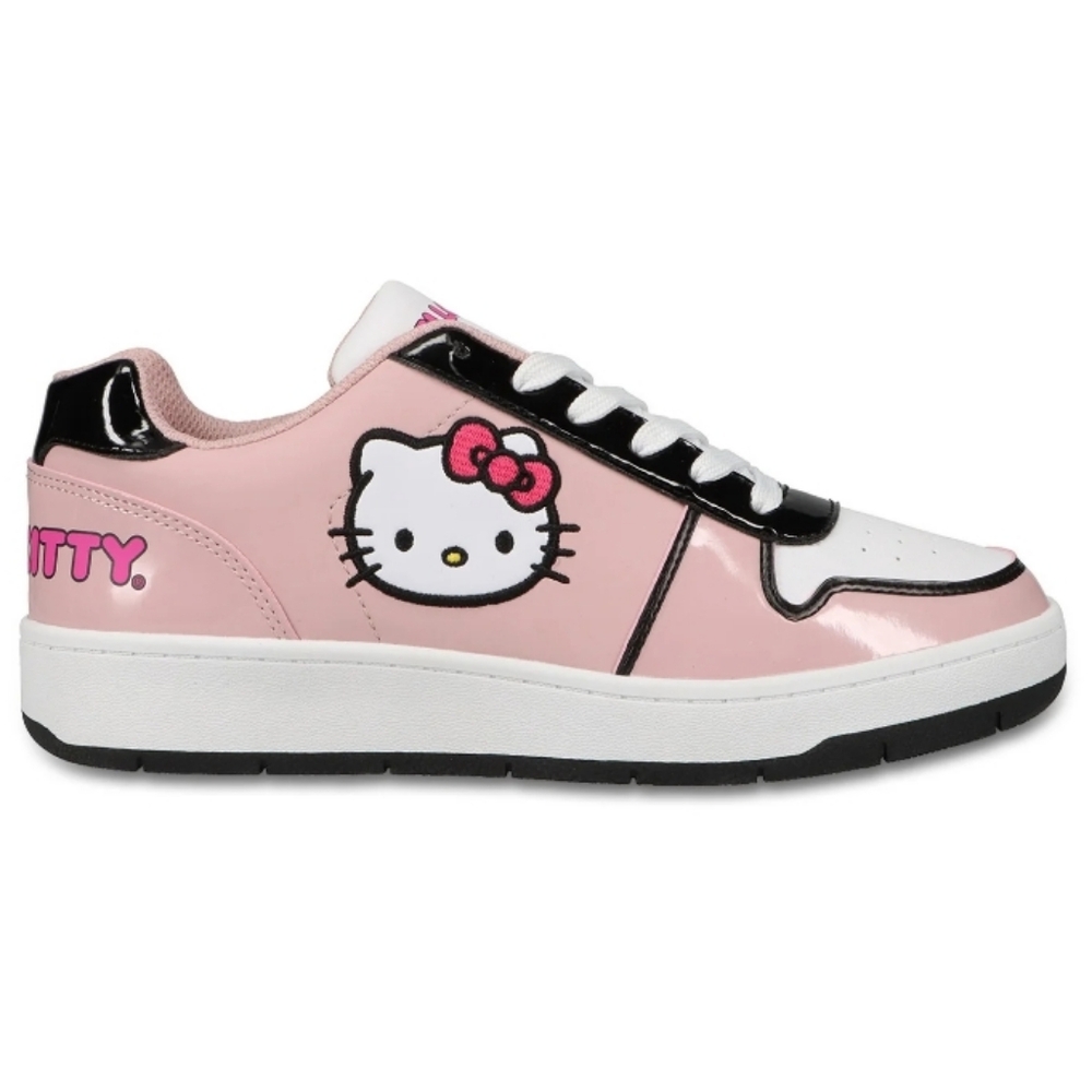NWT Hello Kitty by Sanrio Women's Pink Casual Court Sneakers